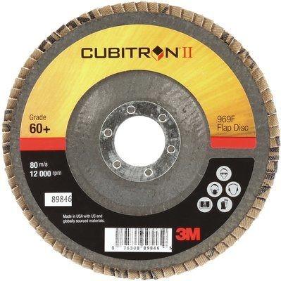 3M Cubitron II Disco lamellare 969F 115 mm 80+ Piatto